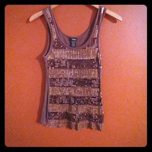 Sequins tank top